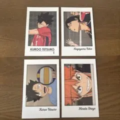 キャラポトレ ハイキュー!! 黒尾鉄朗 影山飛雄 日向翔陽