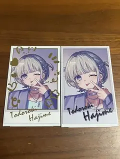 ホロライブ　ReGLOSS　リグロス　チェキ風カード　カード　HMV　はじめ