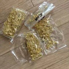 安全ピン ゴールドカラー まとめ売り