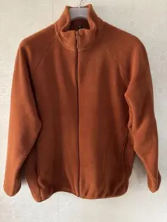 ユニクロ　オレンジ フリースジャケット　XL