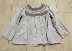 ZARA Baby 刺繍入り長袖ブラウス 104cm(3-4years)