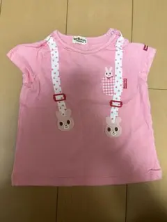 ミキハウスホットビスケッツ　半袖tシャツ　80