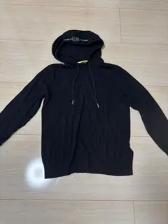 DIESEL ブラック フード付きパーカー