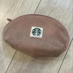 スターバックス コーデュロイ ポーチ