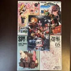 漫画セット：呪術廻戦、ヒーローアカデミア、他