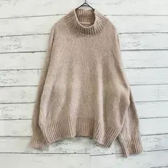 アーバンリサーチ ニット Fサイズ ピンク 秋冬 レディース オーバーサイズ✨