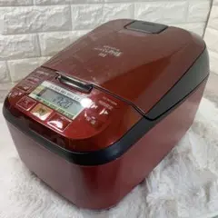 【値下げ】2022年製 日立IH炊飯器5.5合 RZ-TS105M フライパン付 日立 炊飯器 IHジャー炊飯器 5.5合炊き 再生品 ルビーレッド