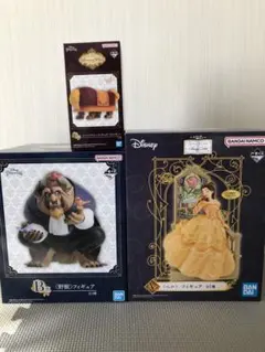 ディズニープリンセス　一番くじ　美女と野獣　A賞 B賞　C賞