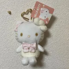 サンリオ　マスコットポーチ　ホワイト ぬいぐるみ ハローキティ