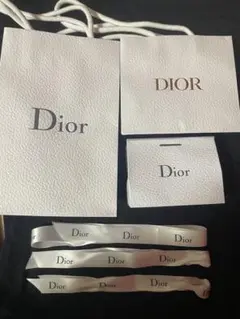 DIOR紙袋　リボン　セット