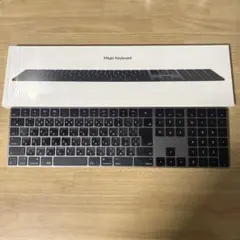 使用少 美品 スペースグレイ APPLE MAGIC KEYBOARD JIS スペースグレイのMagic Keyboard（US配列）、使用レビュー