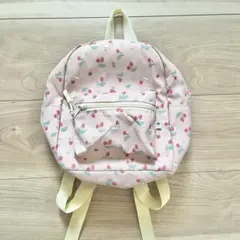 イチゴ柄 ピンク キッズリュックのサムネイル