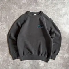 80s フルーツオブザルーム スウェット ブラック USA製 ヴィンテージ M