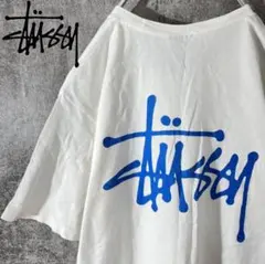 [大人気]　ステューシー　Tシャツ　プリント◎　ストックロゴ　存在感◎　定番