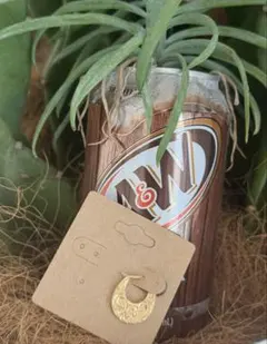 ✴︎ラスト1点✴︎ハワイアンジュエリー プルメリアフープピアス　イエローゴールド