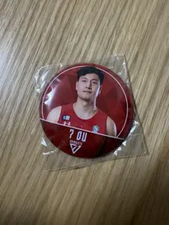 千葉ジェッツ　マイケルオウ　缶バッジ