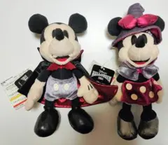 ハロウィン　ミッキー　ミニー　ぬいぐるみセット　2014　ディズニー