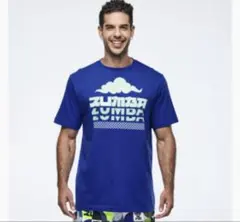 ZUMBA 正規品　新作　3枚Tシャツ　青
