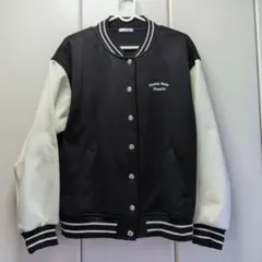 COLZA スタジャン 黒/白