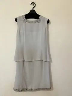 POLA amian ビジュー付き　刺繍入りブラウス　スカートセットアップ