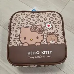 匿名発送　しまむら　日焼けキティ　スクエアポーチ　ハローキティ