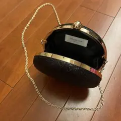 オペークドットクリップ　バック黒