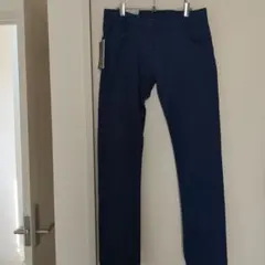 ZARA チノパン 42/32 ネイビーのサムネイル