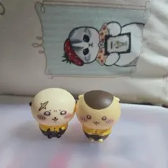 ココス×ちいかわ　第4弾ソフビ人形　ラッコ&くりまんじゅう