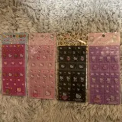 正規品 タイルシール ハローキティ 日焼けキティ ヒョウ柄 サンリオ ボンドロ