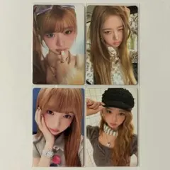 IVE レイ REVIVE+ 4形態 封入 トレカ 4枚