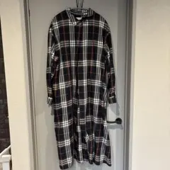 RODEO CROWNS チェック柄シャツワンピース