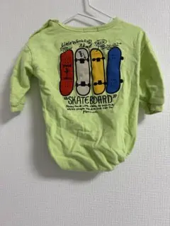 Little Weekend スケートボード 長袖ロンパース 70 80 美品