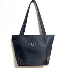 美品ELLE PARIS トートバッグ ブラック
