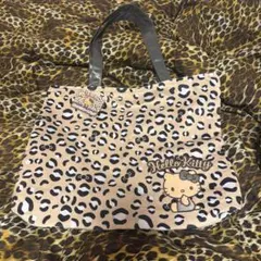 ハローキティ ヒョウ柄 トートバッグ