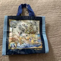 東京ディズニーシー　15周年　ショッピングバッグ　カプセルトイ