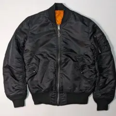 ALPHA INDUSTRIES ブラック MA-1 リバーシブル Mサイズ