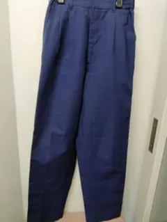 新品未使用 Sサイズ 作業着 パンツ ズボン スラックス ネイビー
