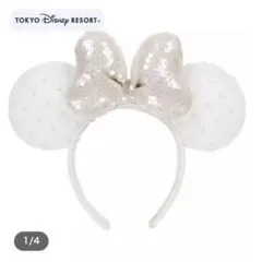 ミニーカチューシャ キルティング　レザー