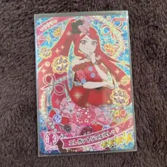 ひみつのアイプリ　サクラ　エレガントジュエルレッド