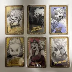 ヒロアカ 原画展 箔押しクリアカードコレクション