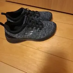 Skechers Memory Foam スニーカー ブラック/グレー