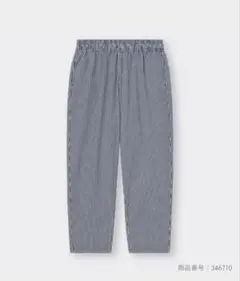 GU シェフパンツ　ヒッコリー　M