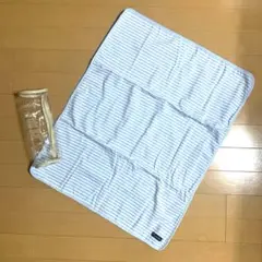 trousselier おむつ替えシート　 ストライプ ブルー　ケース付き