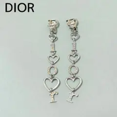 Dior　ディオール　ロゴ　ハートモチーフ　イヤリング
