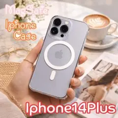 MagSafeiPhoneケースクリアIphone14Plus透明マグセーフ