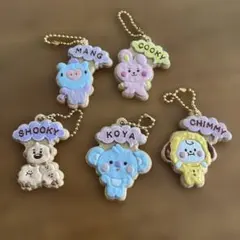 bt21 クッキーストラップ　セット売り