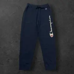 Champion ジョガーパンツ XL ネイビー ビッグロゴ スウェットパンツ