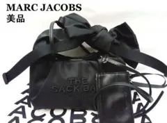 美品★マークジェイコブス ◎ザ ボウ ナイロン サック バッグ ミニ
