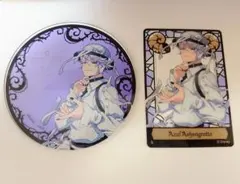 ツイステ カフェ スーベニア アクリルコースター カード スケアリー アズール