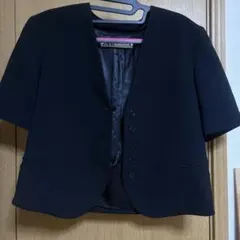 ZARA クロップドノーカラーブレザー